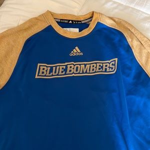 Adidas Winnipeg Blue Bombers Team Issued sweatshirt size 2xl